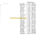 Hitachi PD100-90R Leader Rotating Type Pile Driver Parts Catalog