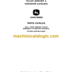 John Deere 759J 759JH TRACKED FELLER BUNCHER & HARVESTER Parts Catalog