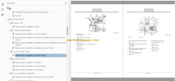 Hitachi ZW140-5B ZW140PL-5B Wheel Loader Technical and Workshop Manual