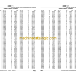 John Deere 759J 759JH TRACKED FELLER BUNCHER & HARVESTER Parts Catalog