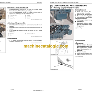 Kubota 03-CR-E4 03-CR-TE4 03-CR-TE4BG 03-CR-TIE4(DOC only) Workshop Manual