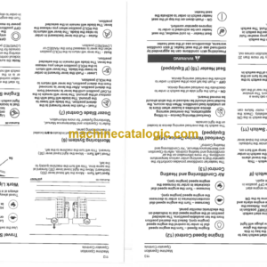 CAT 308ECR Operation and Maintenance Manual