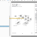 Hitachi ZX225USLC-6 Hydraulic Excavator Parts Catalog & Equipment Components Parts Catalog