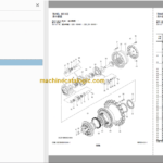 Hitachi ZX225USLC-6 Hydraulic Excavator Parts Catalog & Equipment Components Parts Catalog