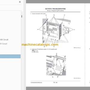 Hitachi ZX210LC-7H Hydraulic Excavator Technical and Workshop Manual