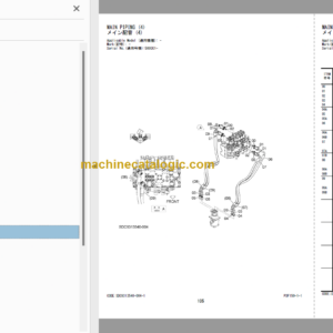 Hitachi ZX225USLC-7 Hydraulic Excavator Parts Catalog & Equipment Components Parts Catalog