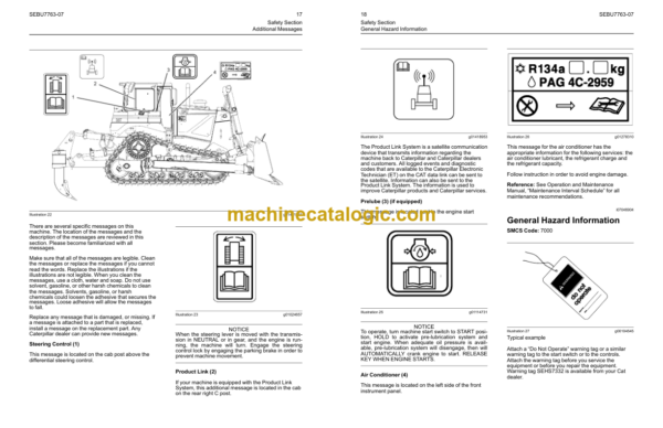 CAT D8T Track-Type Tractor Operation and Maintenance Manual