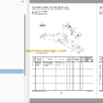 Hitachi ZX225USLC-7 Hydraulic Excavator Parts Catalog & Equipment Components Parts Catalog