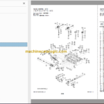 Hitachi ZX225USLC-7 Hydraulic Excavator Parts Catalog & Equipment Components Parts Catalog
