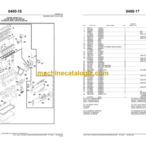 John Deere 753J 753JH TRACKED FELLER BUNCHER & HARVESTER Parts Catalog