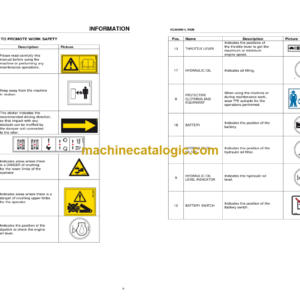 Kubota KC250HR-4 Dumper Workshop Manual