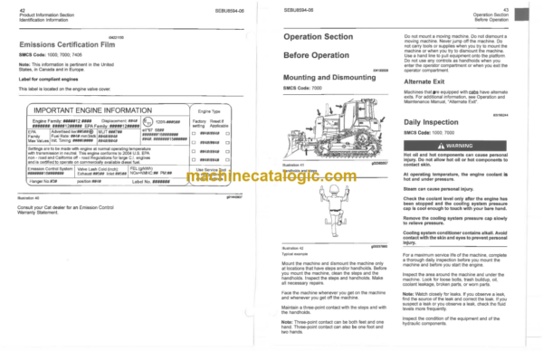 CAT D6N Track-Type Tractor Operation and Maintenance Manual