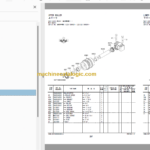 Hitachi ZX225USRLC-6 Hydraulic Excavator Parts Catalog & Equipment Components Parts Catalog