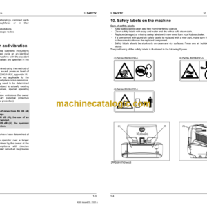 Kubota KX019-4 LPG Excavator Workshop Manual