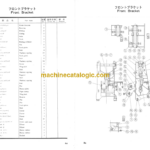 Hitachi PD9-80R Leader Rotating Type Pile Driver Parts Catalog