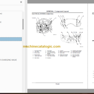 Hitachi ZX210W Wheeled Excavator Technical and Workshop Manual