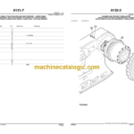 John Deere 909JH TRACKED HARVESTER Parts Catalog