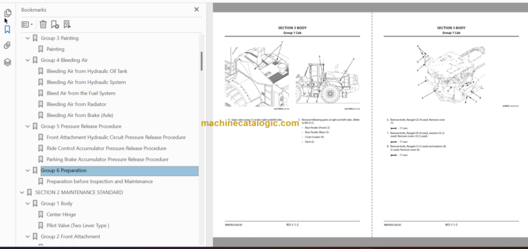 ZW310-6 Technical and Workshop Manual