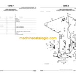 John Deere 670D 672D MOTOR GRADERS Parts Catalog