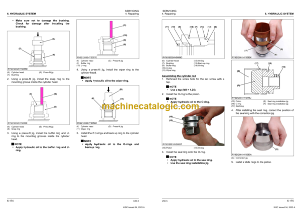 Kubota U50-5 Excavator Workshop Manual