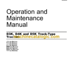 CAT D3K D4K D5K Track-Type Tractors Operation and Maintenance Manual