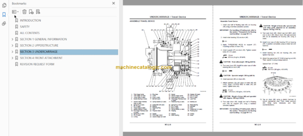 Hitachi EX1100-3 Technical and Workshop Manual