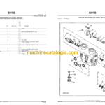 John Deere 460D CABLE AND GRAPPLE SKIDDER Parts Catalog (S.N. -604613)