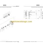 John Deere 460D CABLE AND GRAPPLE SKIDDER Parts Catalog (S.N. -604613)