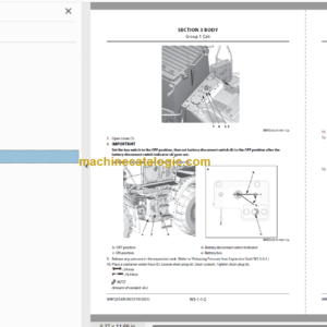 ZW310-7 Technical and Workshop Manual