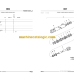 John Deere 460D CABLE AND GRAPPLE SKIDDER Parts Catalog (S.N. -604613)