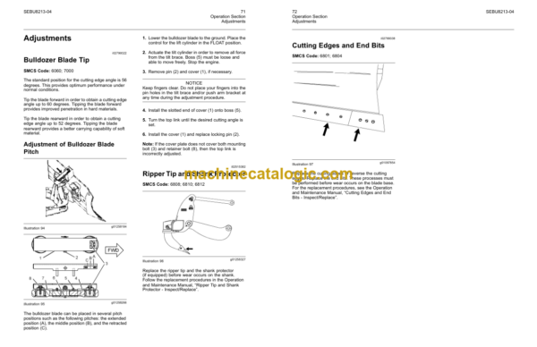 CAT D3K D4K D5K Track-Type Tractors Operation and Maintenance Manual