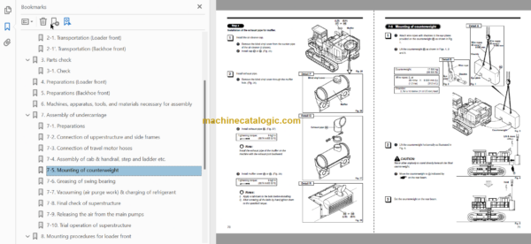 Hitachi EX1200-5 Technical and Workshop Manual