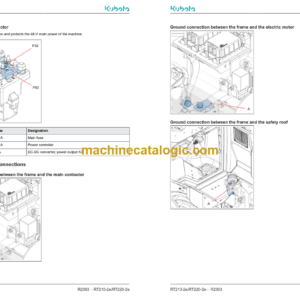 Kubota RT210-2e RT220-2e Wheel Loader Service Manual