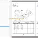Hitachi ZX290LC-5B ZX290LCN-5B Hydraulic Excavator Parts Catalog & Equipment Components Parts Catalog