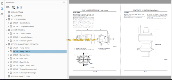 Hitachi EX1200-5 Technical and Workshop Manual