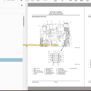 Hitachi ZX225US-5A ZX225USLC-5A Hydraulic Excavator Technical and Workshop Manual