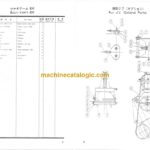 Hitachi PD90 Crawler Crane Parts Catalog