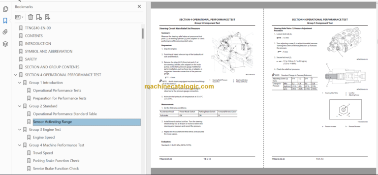 ZW330-6 Technical and Workshop Manual
