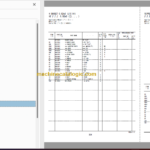 Hitachi ZX290LC-5B ZX290LCN-5B Hydraulic Excavator Parts Catalog & Equipment Components Parts Catalog