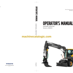 Volvo EWR150E Operators Manual