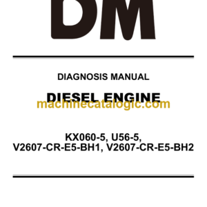 Kubota KX080-4α Excavator Workshop Manual