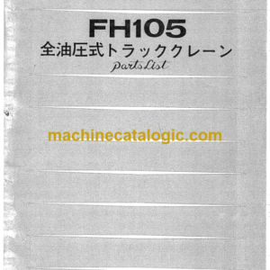 Hitachi FH105 Parts Catalog