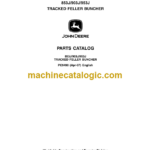 John Deere 853J 903J 953J Track Feller Buncher Parts Catalog