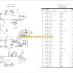 Hitachi PD100 90S Direct Coupled Type Pile Driver Parts Catalog