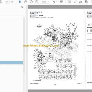 Hitachi ZX350LC-7 Hydraulic Excavator Parts Catalog & Engine and Equipment Components Parts Catalog