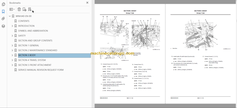 ZW370-6 Technical and Workshop Manual