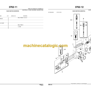 John Deere 1710D Forwarder Parts Catalog sn 1001-