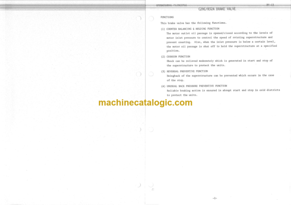 Hitachi UH071 Service Manual