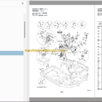 Hitachi ZX75US-A ZX85US Hydraulic Excavator Parts Catalog & Equipment Components Parts Catalog