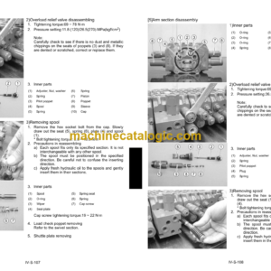 Kubota KX121-3 KX161-3 Excavator Workshop Manual